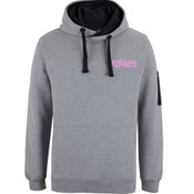 Unisex CrossFit Sapphire pink logo hoodie